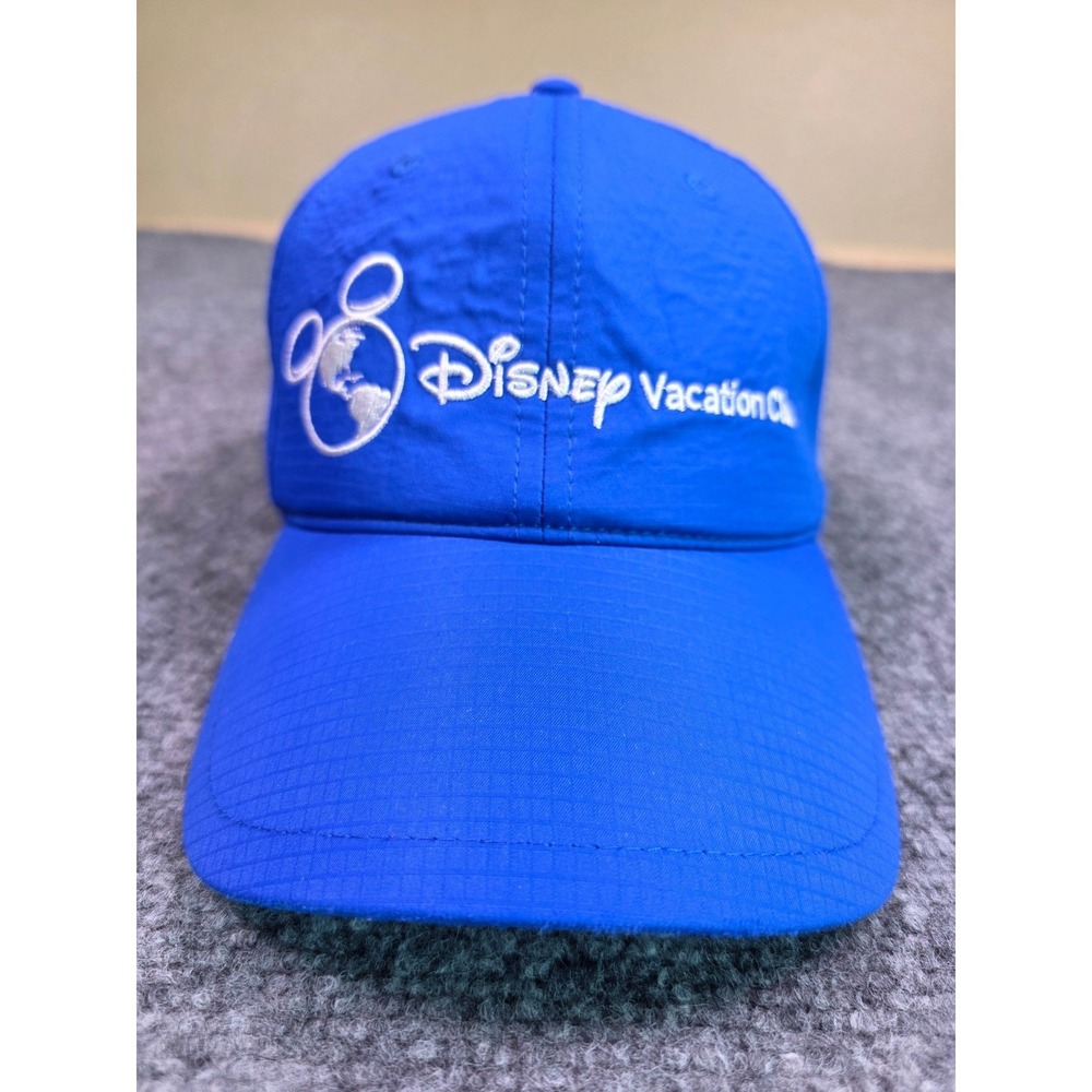 Disney Vacation Club DVC Hat OSFA Blue Ripstop Member Adjustable Cap‎